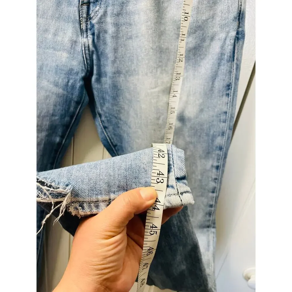 &DENIM Distressed Light Wash Woman Skinny‎ Jeans Size 36